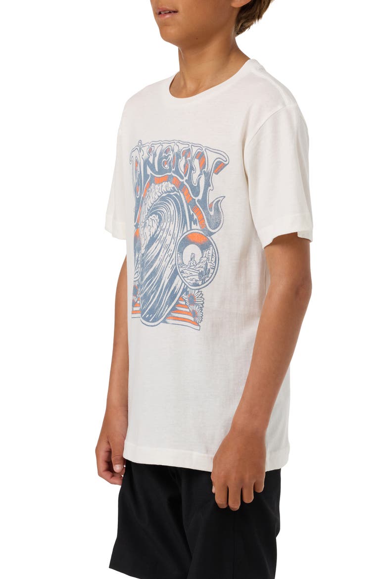 Kids' Psychd Classic Cotton Graphic T-Shirt, Alternate, color, TOFU