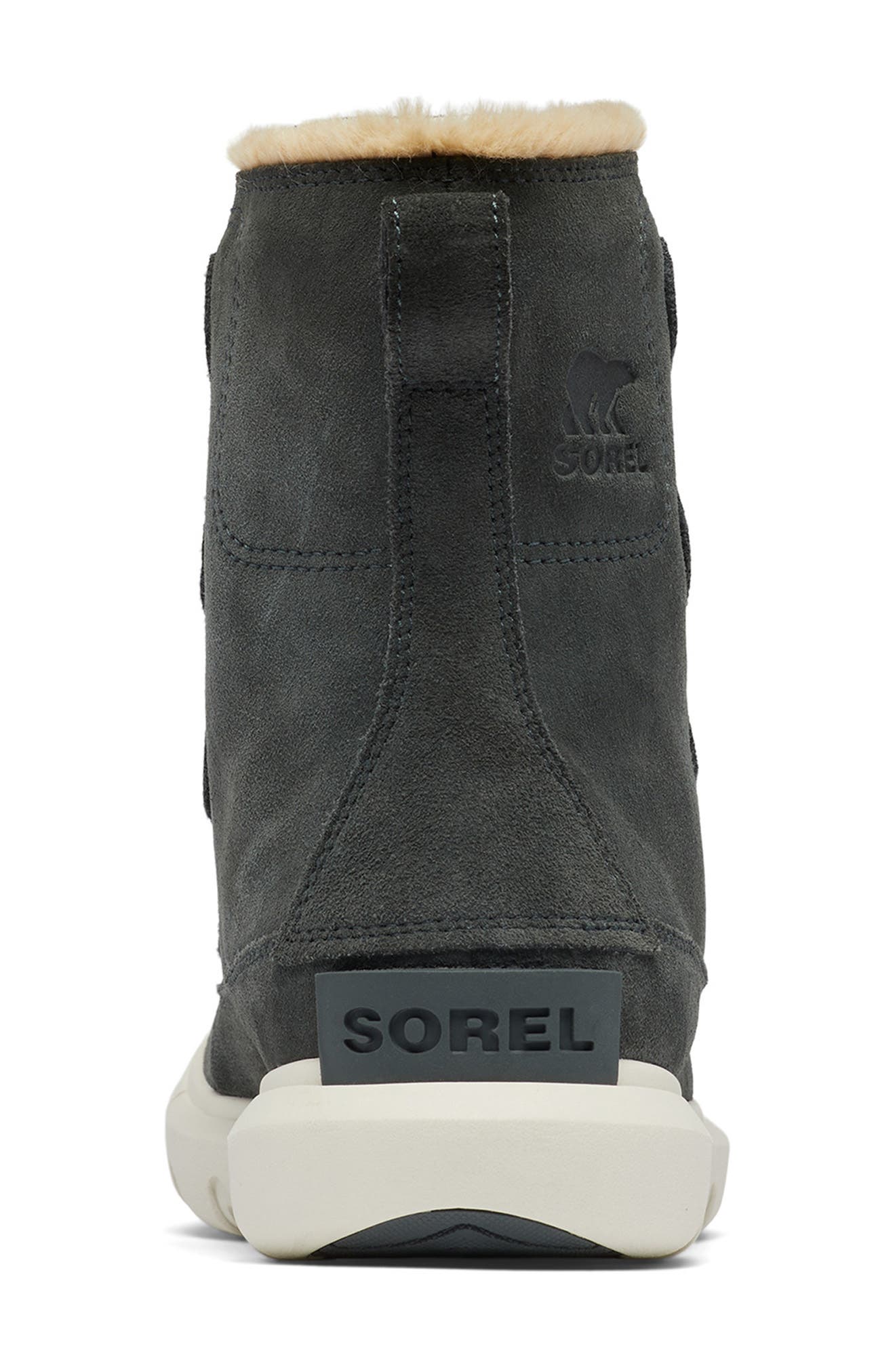 SOREL Explorer Next Joan Waterproof Boot, Alternate, color, Grill/ Fawn / White