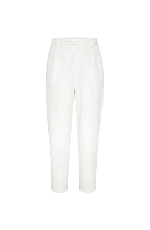 Comfort gabardine trousers