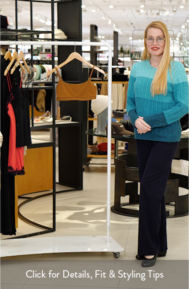 Stretch Cotton Jersey Scoop Bralette, sales video thumbnail