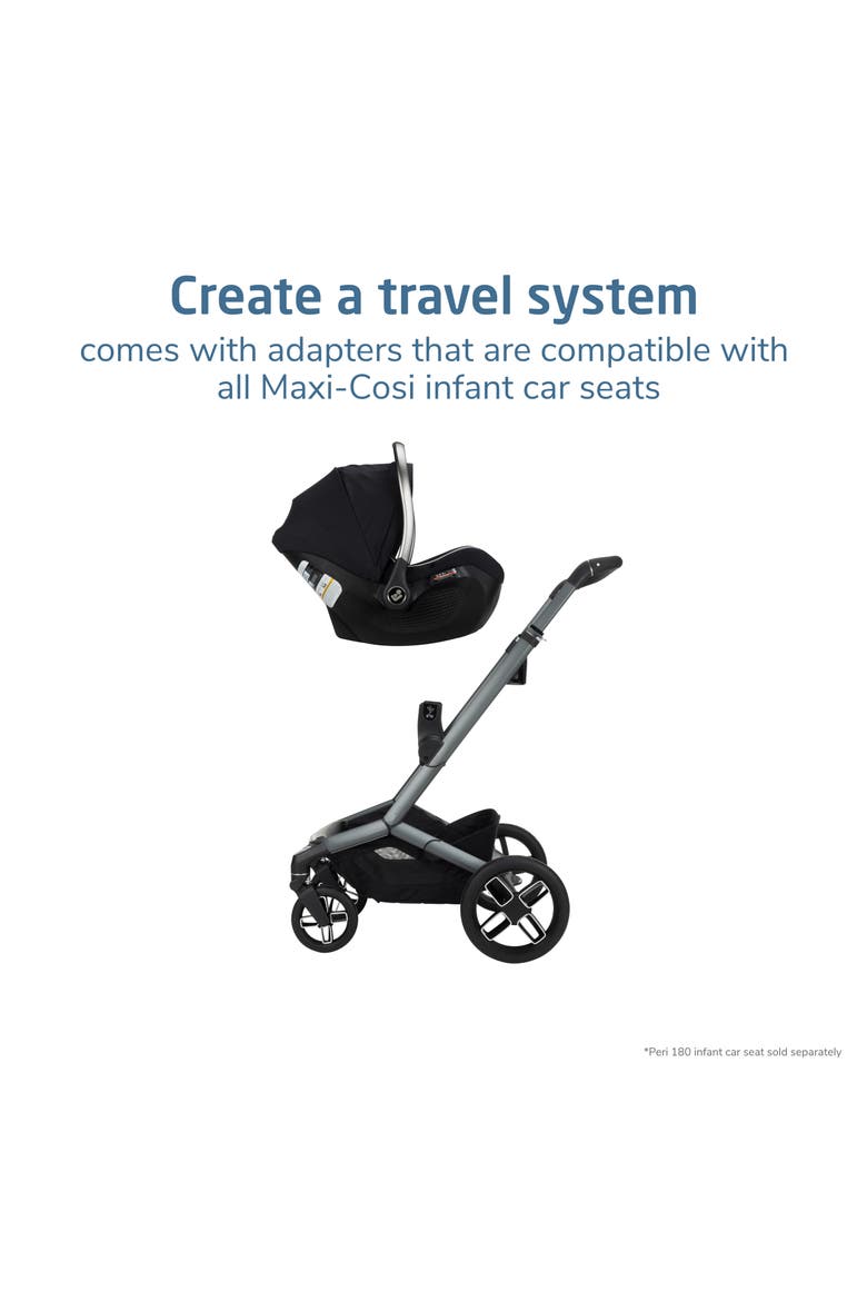 Fame™ Modular Stroller, Alternate, color, TWILLIC BLACK