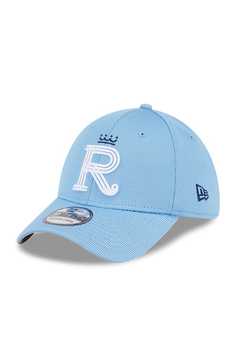 New Era Men's New Era Light Blue Kansas City Royals City Connect Batting Practice 39THIRTY Flex Hat, Alternate, color, 