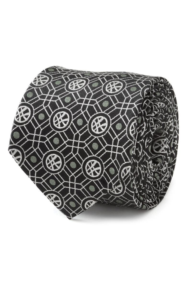 Cufflinks, Inc. Doctor Strange Silk Tie, Alternate, color, Black