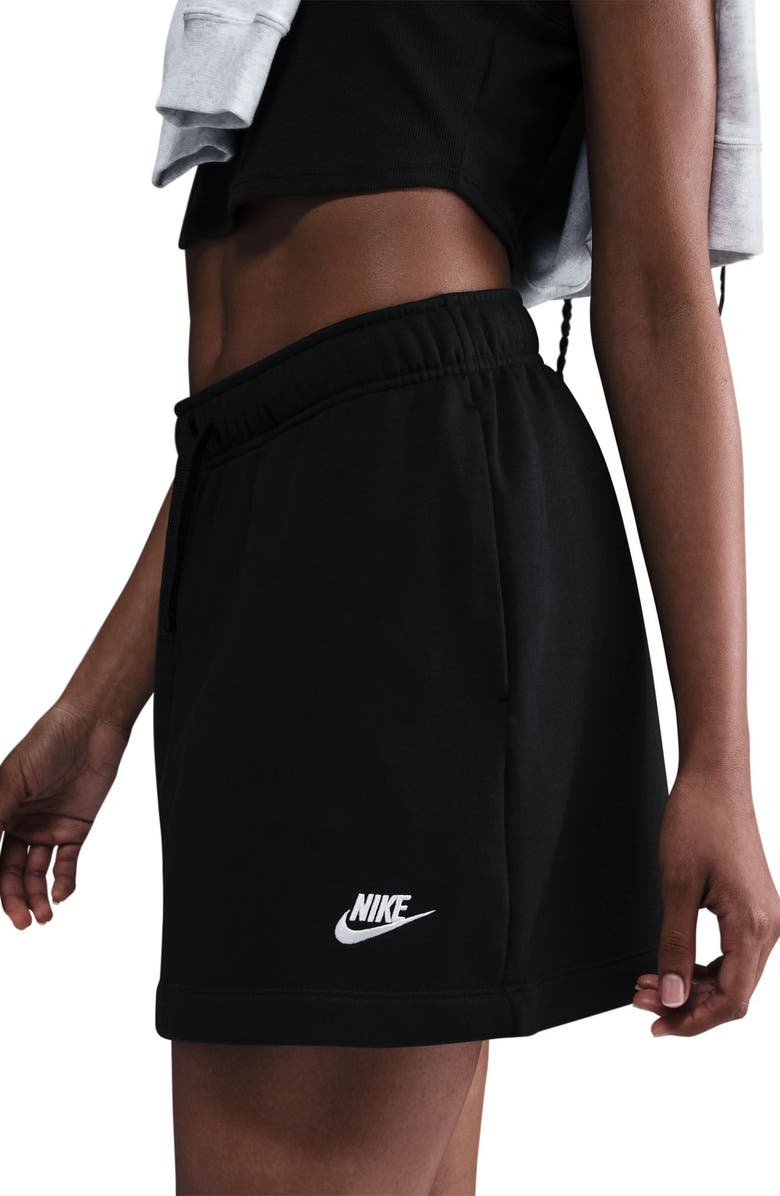 Nike Sportswear Club Fleece Skirt, Alternate, color, Black/ White
