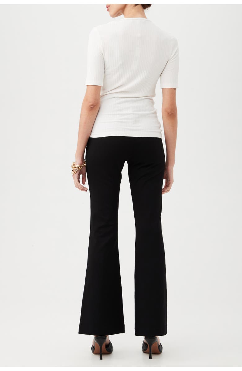 Trina Turk Chimayo 3 Pull On Ponte Pant, Alternate, color, Black