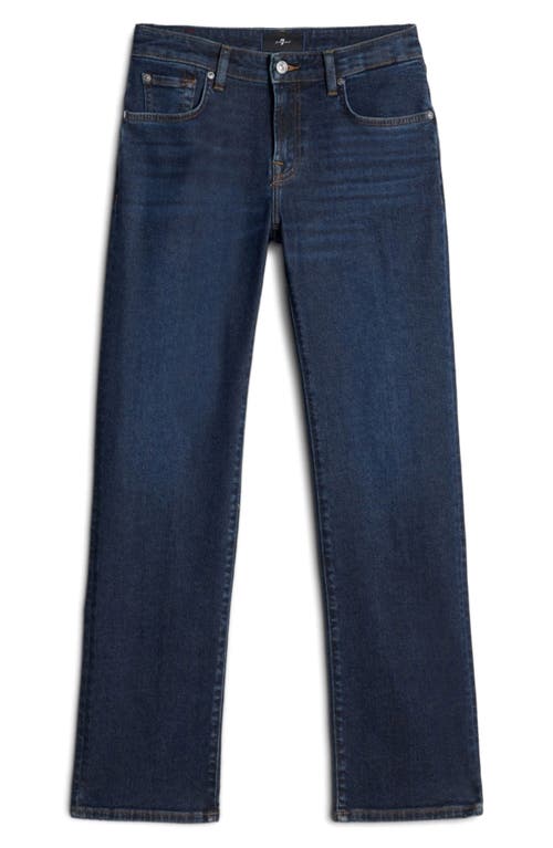 7 For All Mankind Calie Ankle Straight Leg Jeans In Blue
