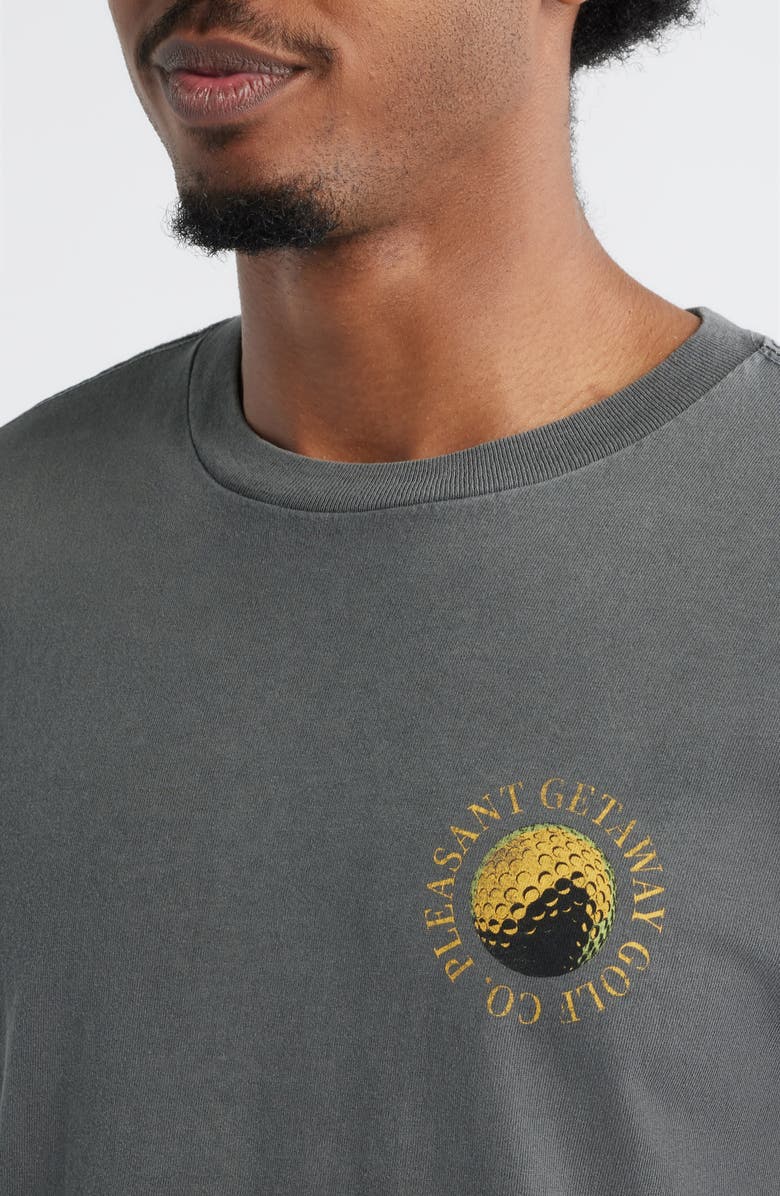 The Forecast Agency See You On the Green Graphic T-Shirt, Alternate, color, Washed Black