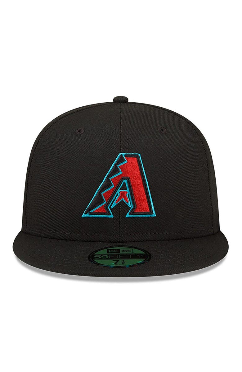 New Era Men's New Era Black Arizona Diamondbacks 2023 Alternate Authentic Collection On-Field 59FIFTY Fitted Hat, Alternate, color, Black
