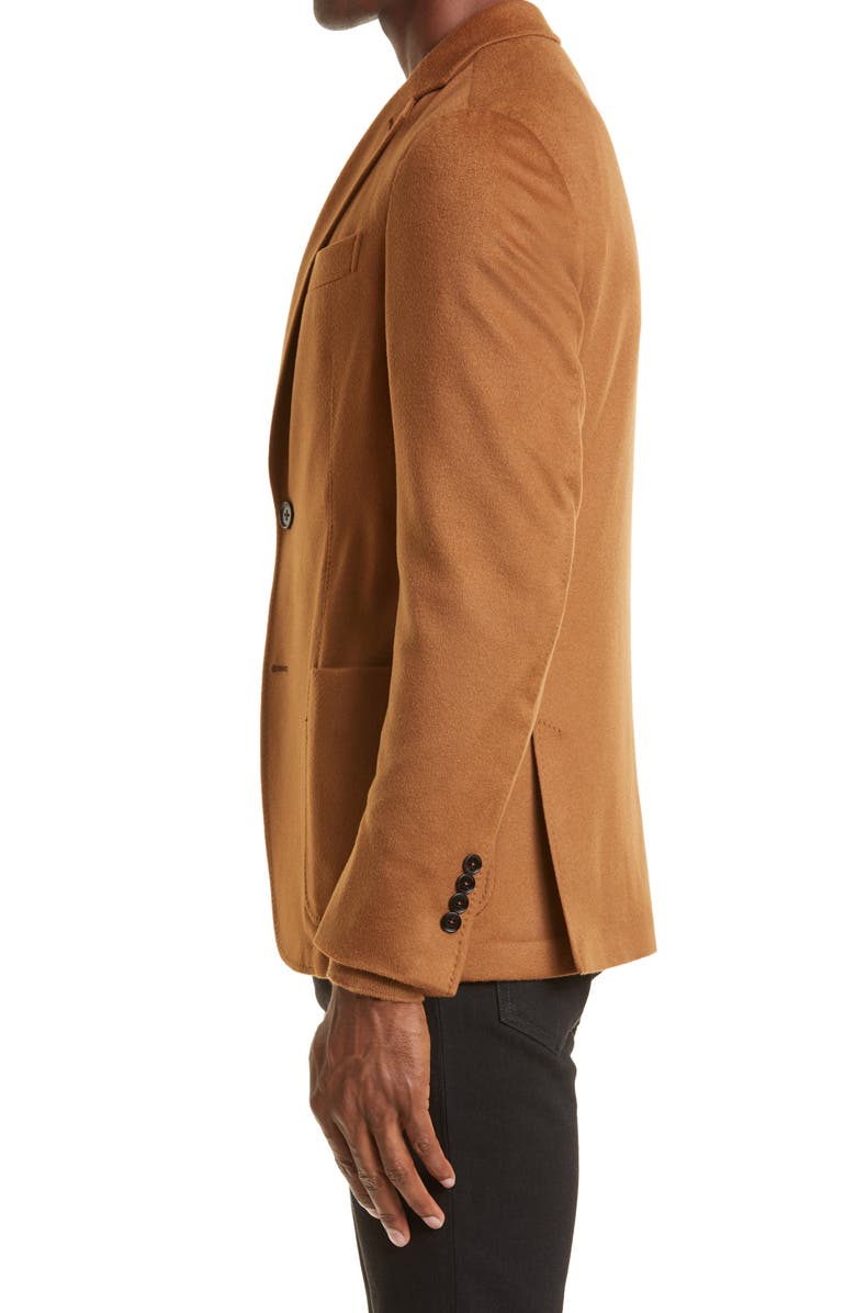 ZEGNA Deconstructed Oasi Cashmere Sport Coat, Alternate, color, Vicuna
