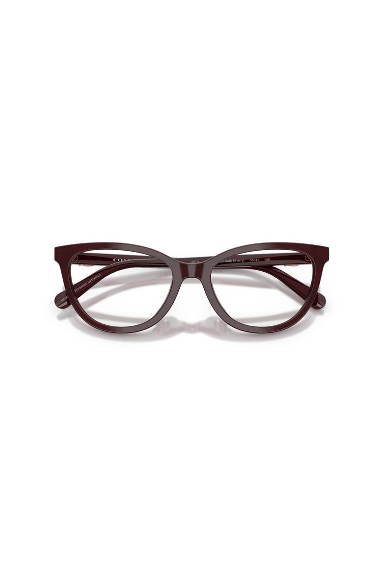 55mm Rectangle optical glasses, Alternate, color, Red