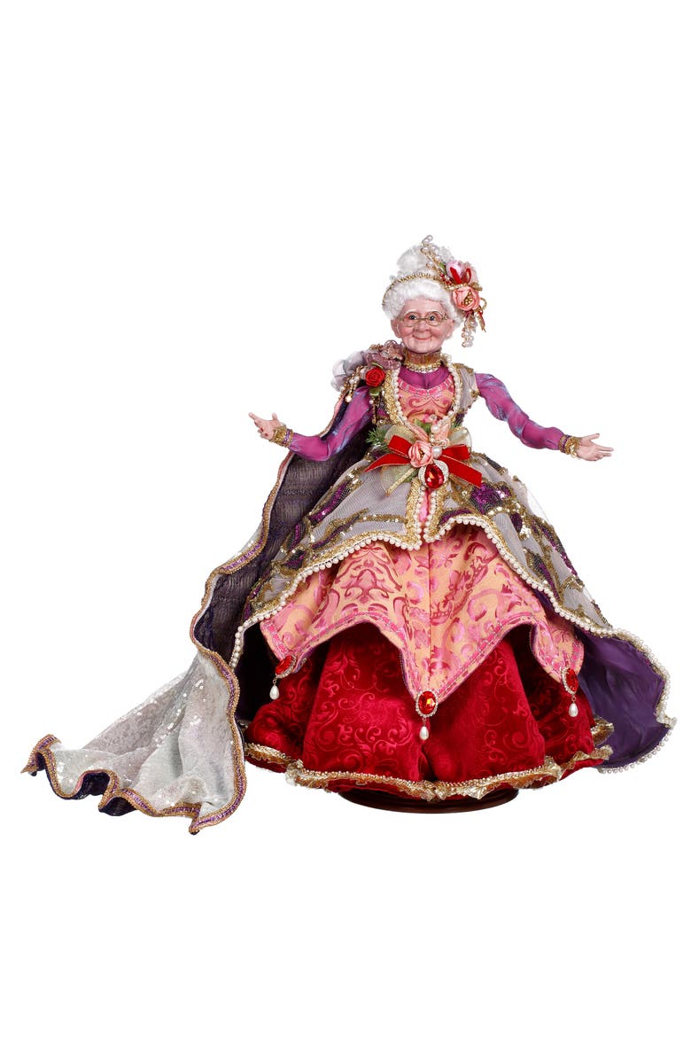 Mark Roberts Santa's Lovely Lady, Main, color, Red Violet