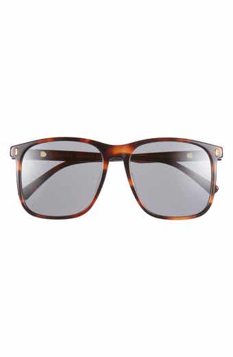 Gucci 57mm Square Sunglasses