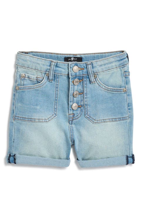Kids' Patch Pocket Rolled Cuff Shorts (Big Kid)