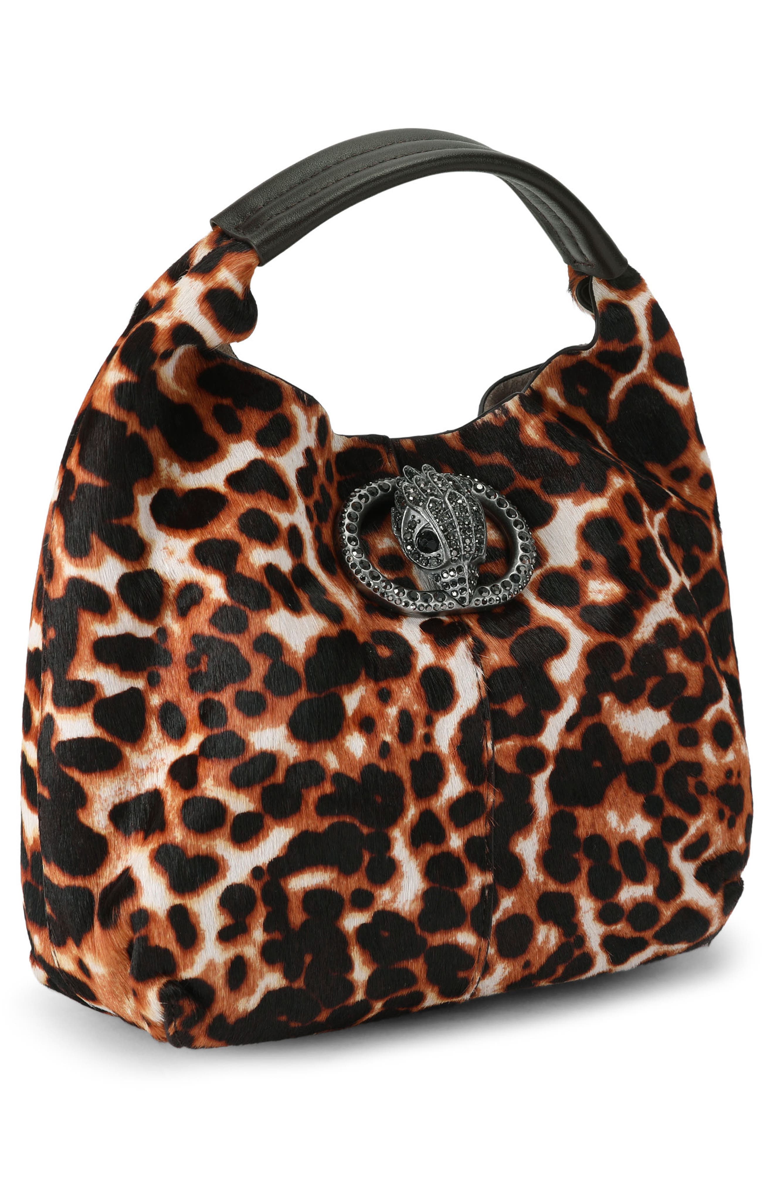 Small Chelsea Genuine Calf Hair Slouch Hobo Bag, Alternate, color, CAMEL/ OTH