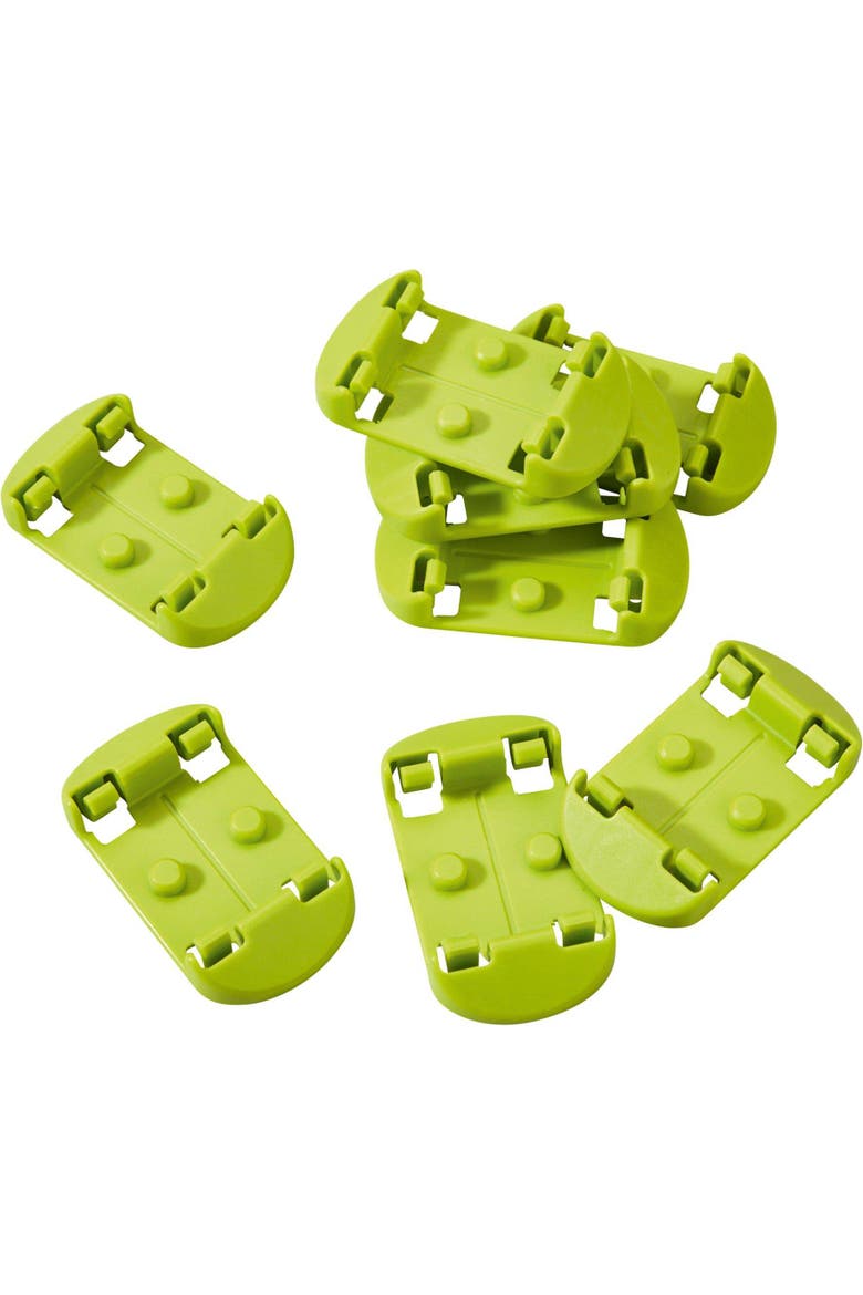 Kullerbu Expansion Set - Floor Connectors - 8 Piece Set for Flat Layouts, Alternate, color, Multi