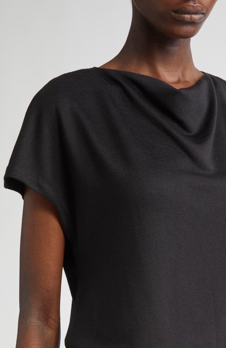Vince Cowl Neck Top, Alternate, color, Black