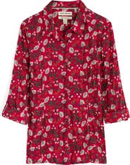 Seasalt Cornwall Larissa Printed Organic Cotton Button-Up Shirt