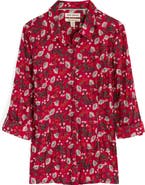 Seasalt Cornwall Larissa Printed Organic Cotton Button-Up Shirt