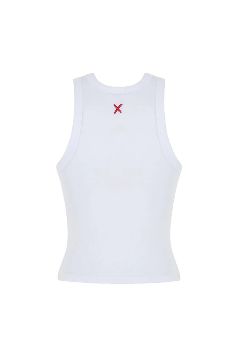 Daydreamers Wide Strap Tank Top, Alternate, color, white
