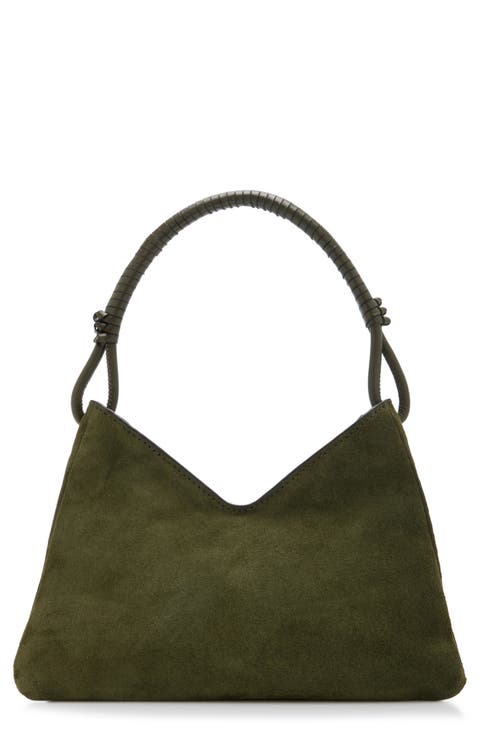 Valerie Suede Shoulder Bag