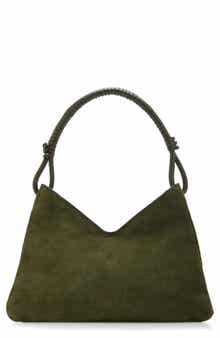 Valerie Suede Shoulder Bag