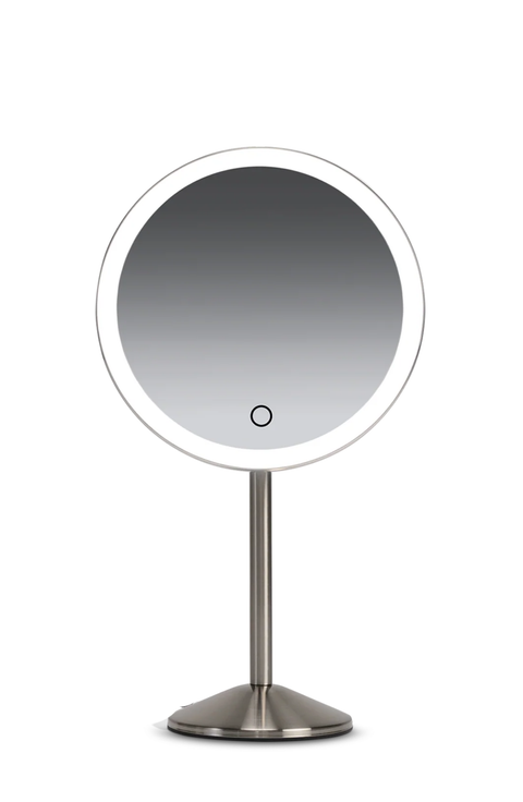 Modern Portable Rechargeable Magnetic 5x Magnication Table Mirror