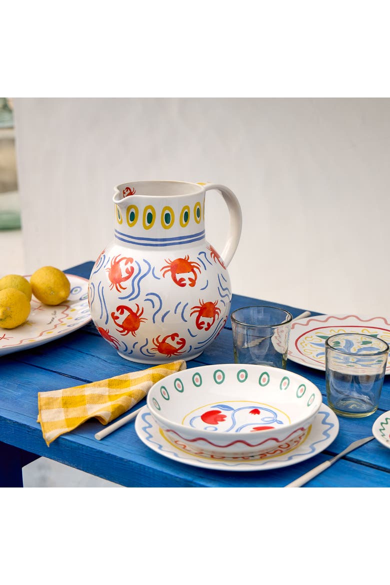 Summer Bliss  Pitcher, Alternate, color, Crab