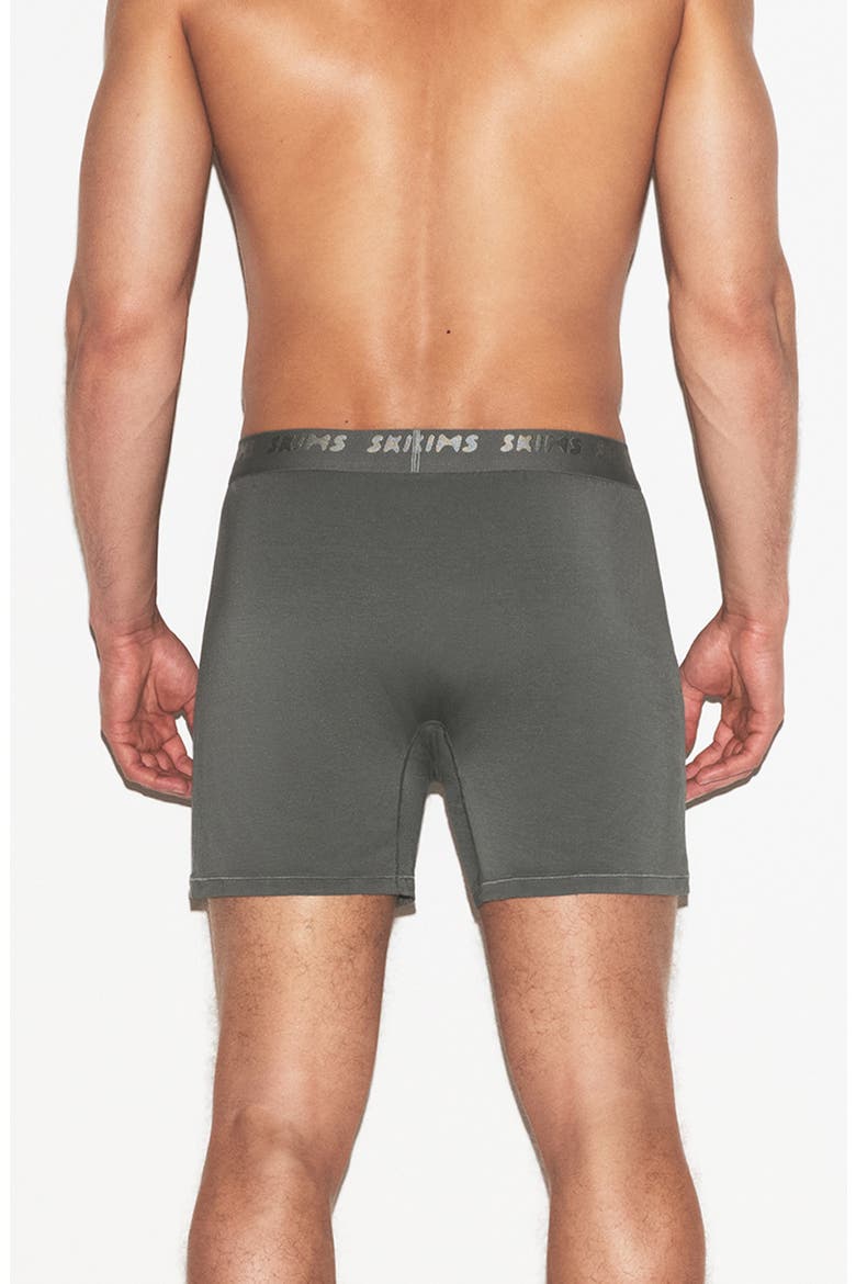 Stretch 3-Pack Knit Boxers, Alternate, color, GUNMETAL MULTI