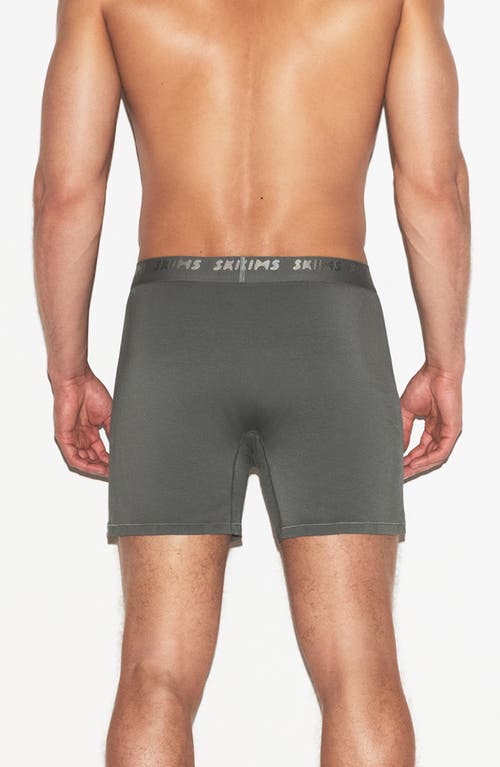 Skims Stretch 3-pack Knit Boxers In Multi