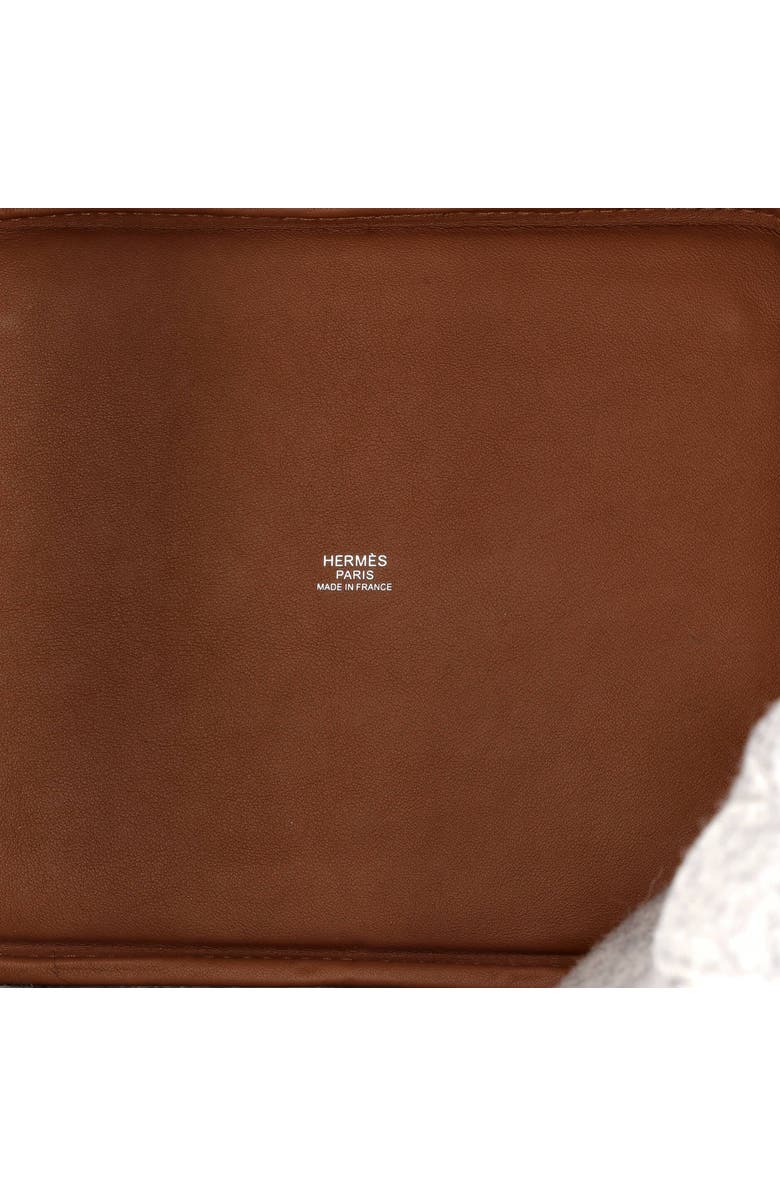 Pre-Owned Hermes Picotin Lock Bag Felt with Leather MM, Alternate, color, Gris Clair