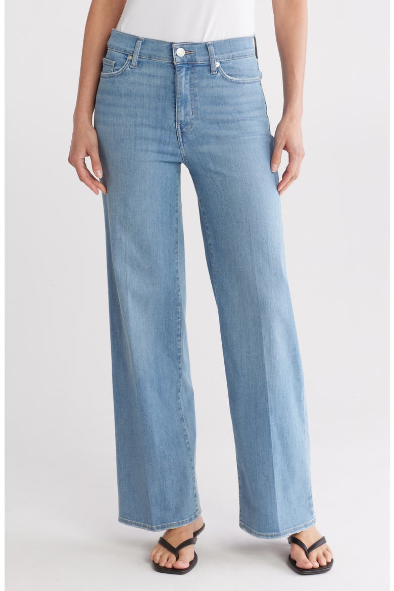 Le Slim Palazzo High Waist Wide Leg Jeans, Main, color, INTEGRITY