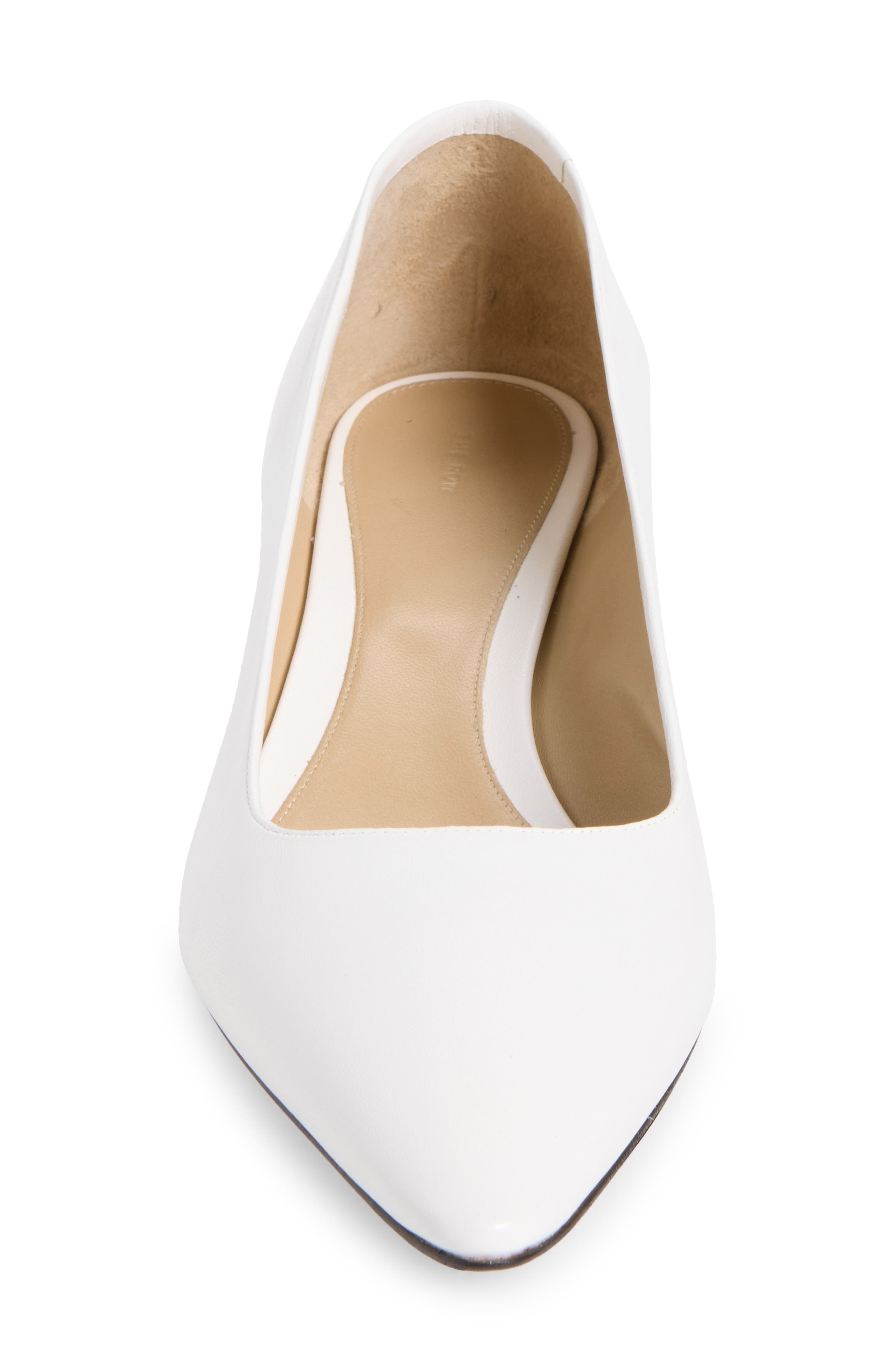 Liisa Leather Kitten Pump, Alternate, color, PAPER
