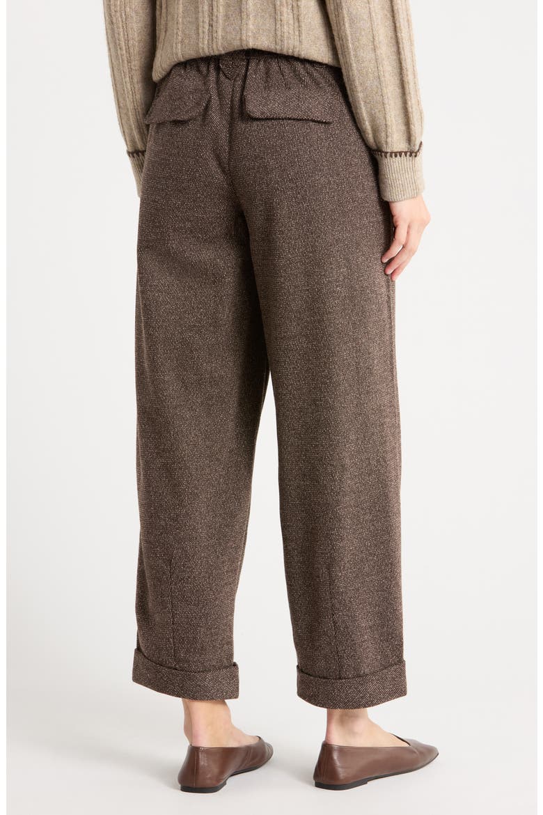 Barrel Glider Pants, Alternate, color, BROWN/ KHAKI