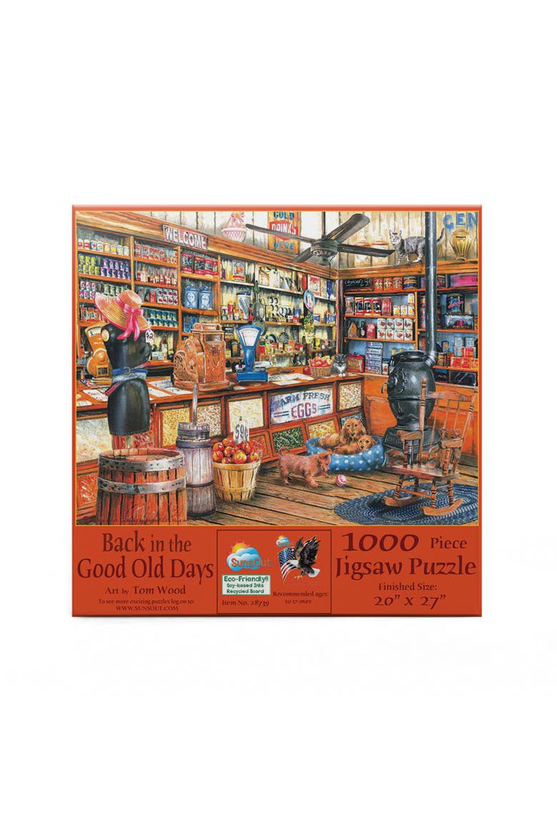 Back in the Good Old Days 1000 piece Jigsaw Puzzle for Adults, Alternate, color, Multicolor