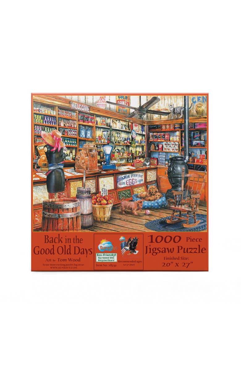 Sunsout Back in the Good Old Days 1000 piece Jigsaw Puzzle for Adults, Alternate, color, Multicolor