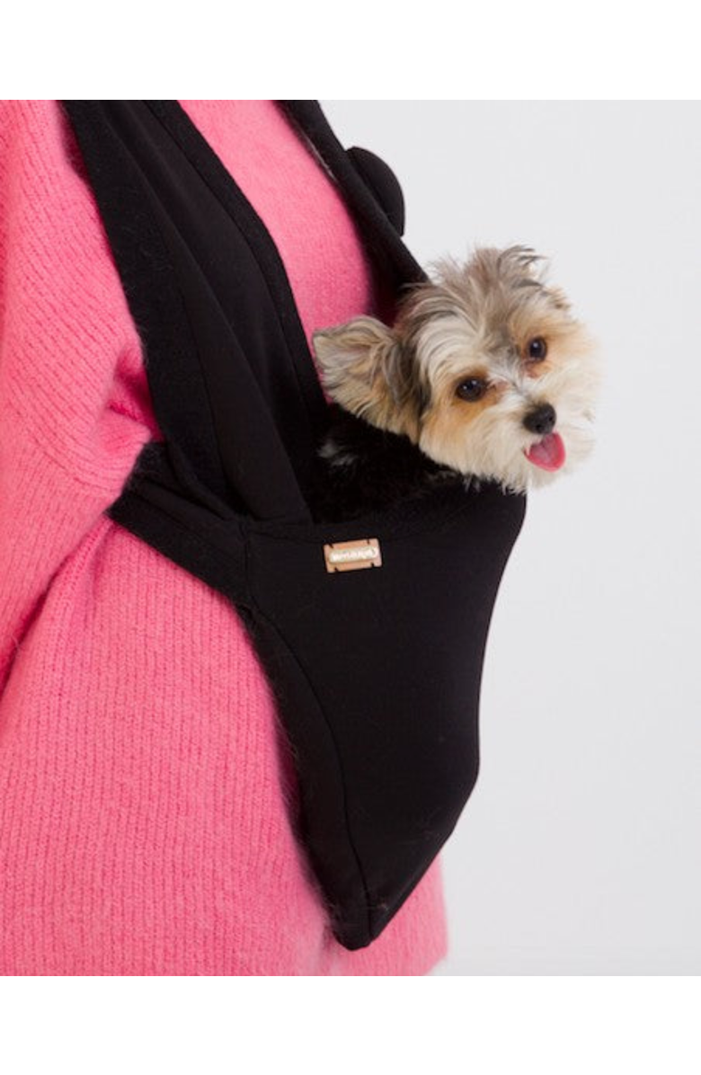 Moshiqa Carry Your Heart Kangaroo Black, Alternate, color, Black