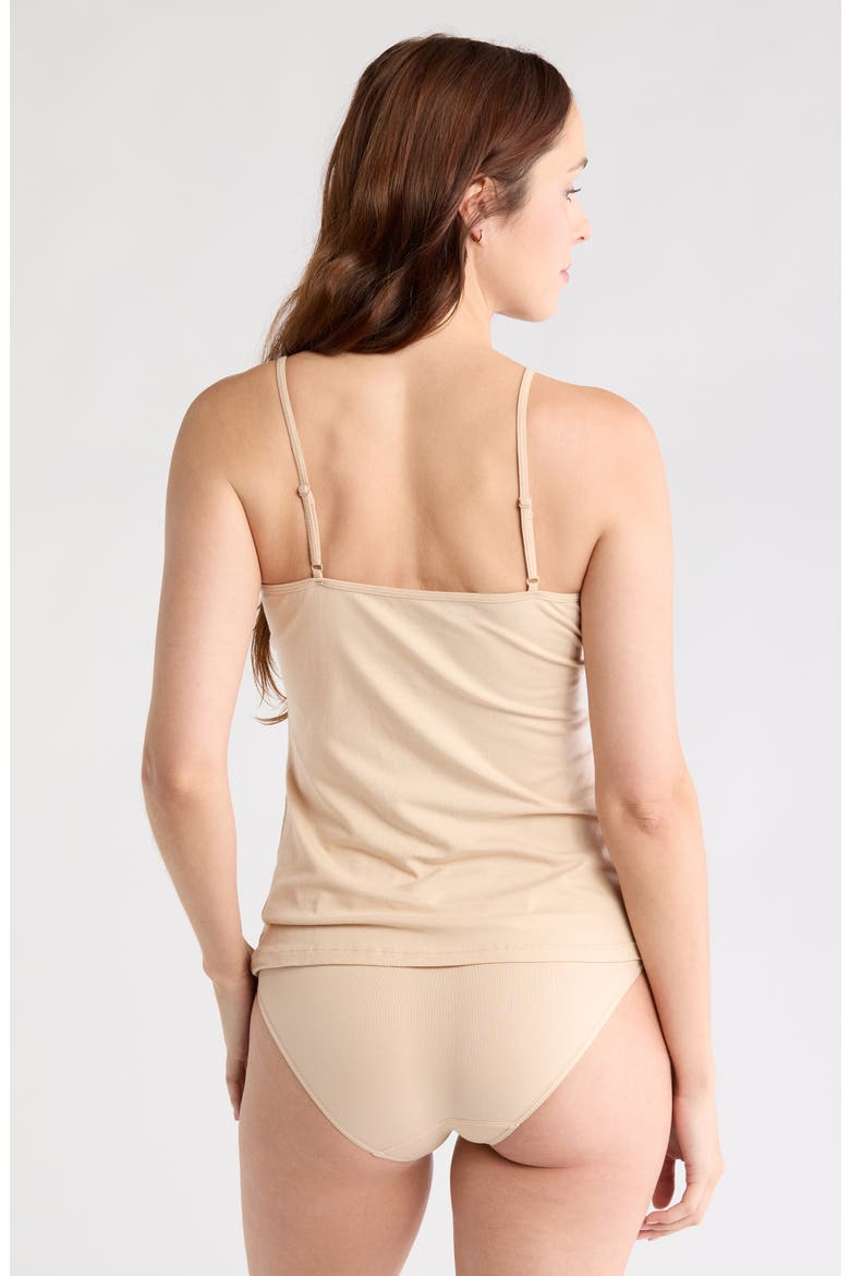 Everyday 2-Pack Camisoles, Alternate, color, WHITE -BEIGE SMOKE