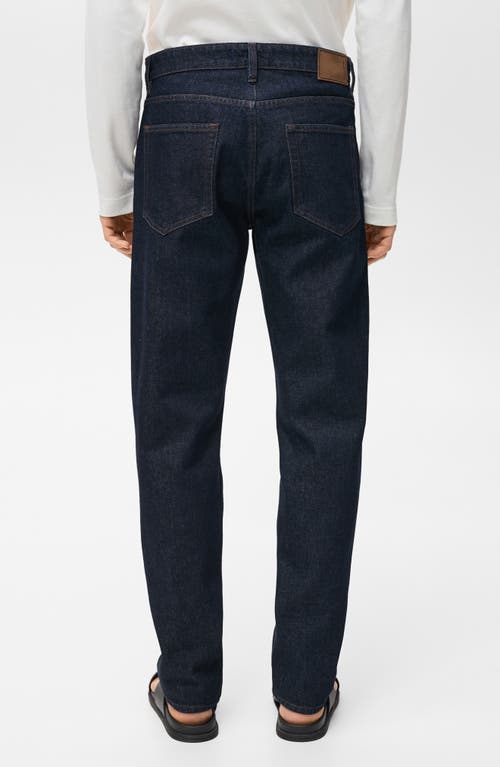 Mango Bob Regular Fit Jeans In Blue