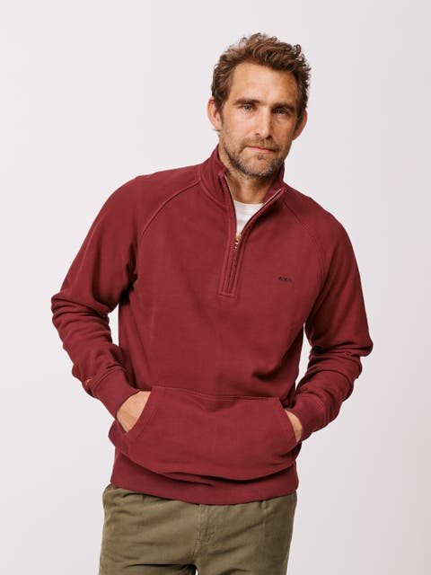 Provost Zip Neck Sweatshirt