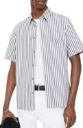 Burberry Striped Cotton Poplin Shirt