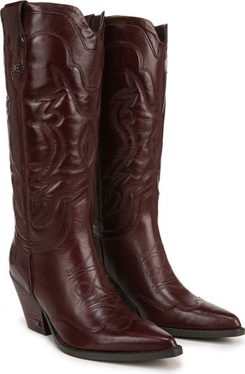 James Pointed Toe Western Boot