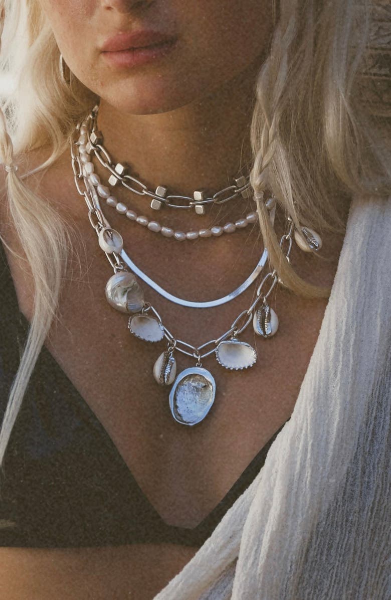 Child of Wild Topanga Canyon Chain Necklace, Alternate, color, Silver