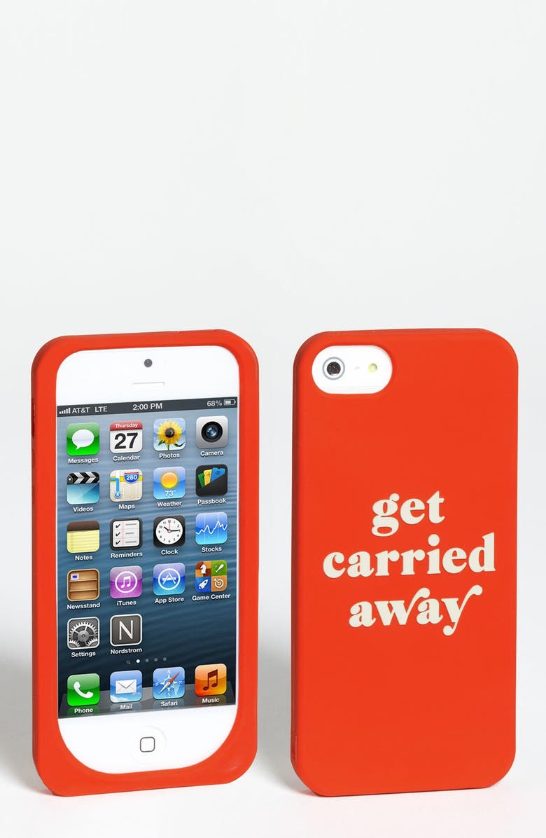 Kate Spade New York 'get carried away' iPhone 5 & 5S case, Main, color, 