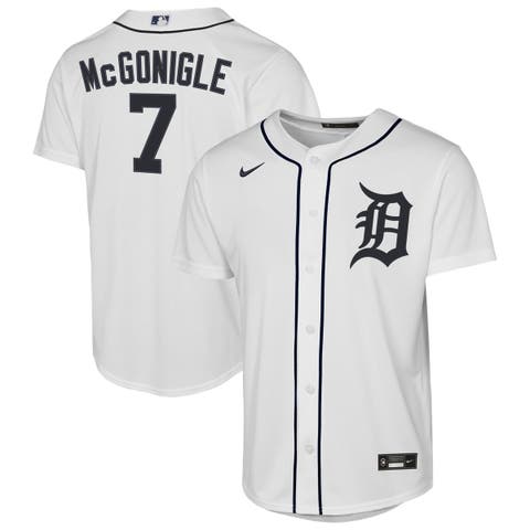 Youth Nike Kevin McGonigle White Detroit Tigers Home Replica Jersey