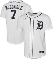 Nike Youth Nike Kevin McGonigle White Detroit Tigers Home Replica Jersey
