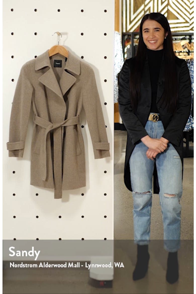 Oaklane Wool & Cashmere Trench Coat video