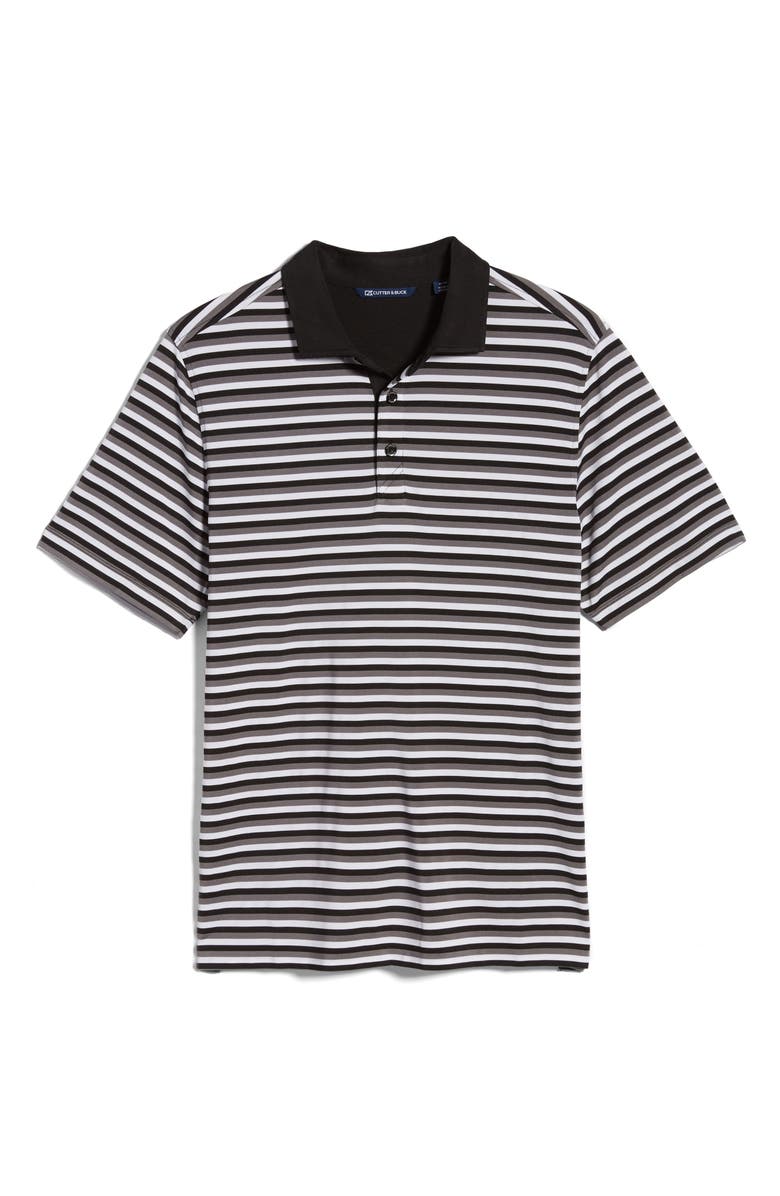 Cutter & Buck Forge DryTec Stripe Performance Polo, Main, color, 