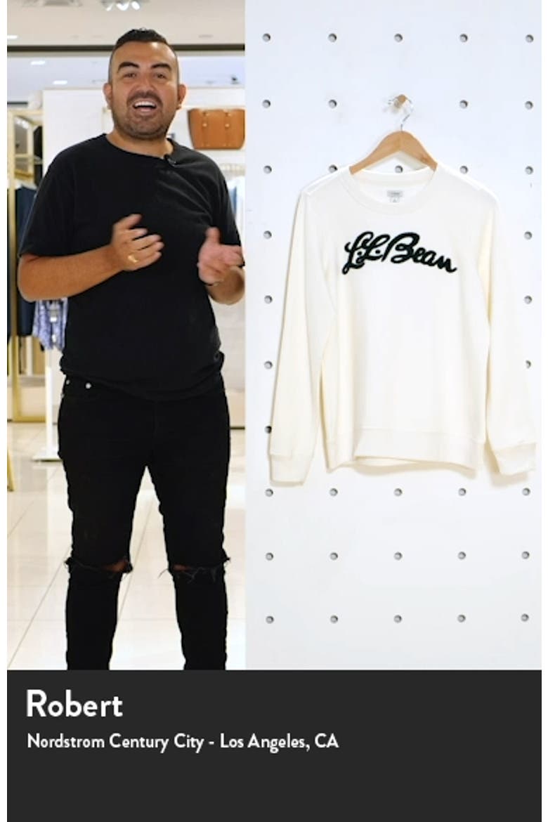 1912 Appliqué Logo Sweatshirt video