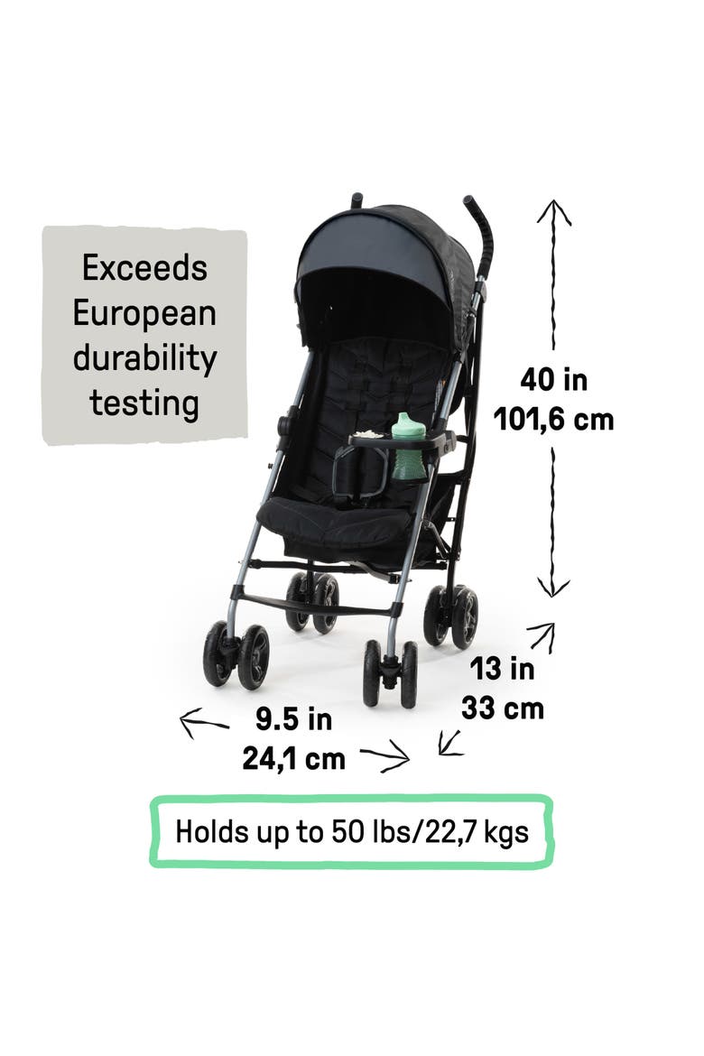3Dlite Convenience Stroller, Alternate, color, GREEN