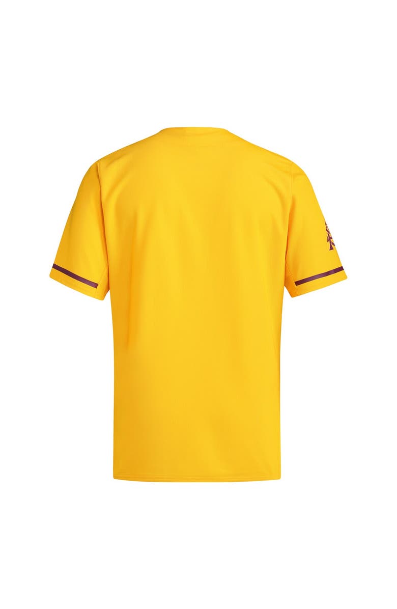 adidas Men's adidas Gold Arizona State Sun Devils Replica Baseball Jersey, Alternate, color,